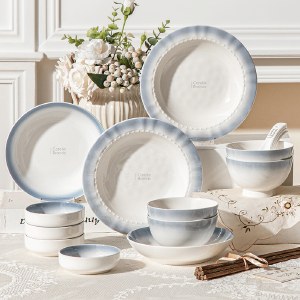 康宁CORELLE BRANDS 名瓷系列 蓝色多瑙河20件套CB-YZT700-TG/KZ