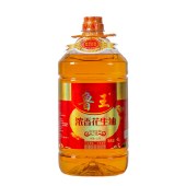 鲁王浓香花生油4L 低温压榨食用油