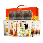 【无穷】趣味无穷肉肉礼645g 卤味肉类礼盒零食年货礼盒