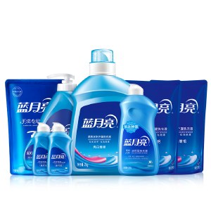 蓝月亮薰衣草亮白增艳洗衣液2kg+袋装500g*2+风清白兰手洗专用洗衣液1kg+风清白兰预涂·手洗双用型洗衣液500g+袋装500g+白兰手洗（旅行装）80g*2