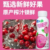 太慕越南进口果汁100%蔓越莓汁330ml*6瓶