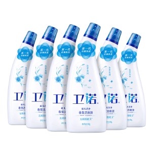 蓝月亮卫诺沁香花园香氛洁厕液500g*6