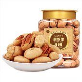 刻凡 碧根果348g*1罐 坚果干果干办公室小零食品