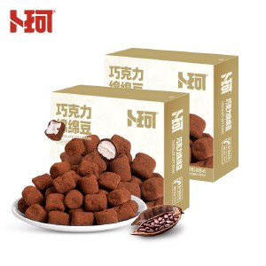 卜珂巧克力绵绵豆240g