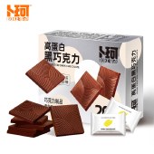 卜珂零点高蛋白黑巧克力（200克）