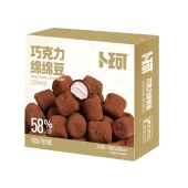 卜珂巧克力绵绵豆240g