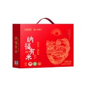 纳福有米有机4+1礼盒（有机五常大米1kg*4+福禄铁罐有机山茶油1000ml*1）