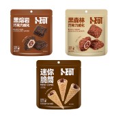 卜珂 甜蜜蜜幸福组合452克 巧克力夹心威化饼干零食