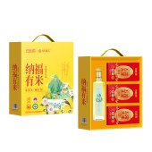 纳福有米有机3+1礼盒（有机五常大米1kg*3+福禄有机山茶油500ml*1）
