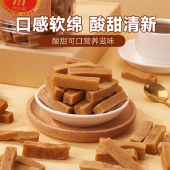 刻凡 山楂条428g*1罐 干果水果干办公室小零食品