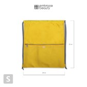 又见美物初遇系列芝麻格抽绳背袋EB1109