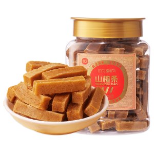 刻凡 山楂条428g*1罐 干果水果干办公室小零食品